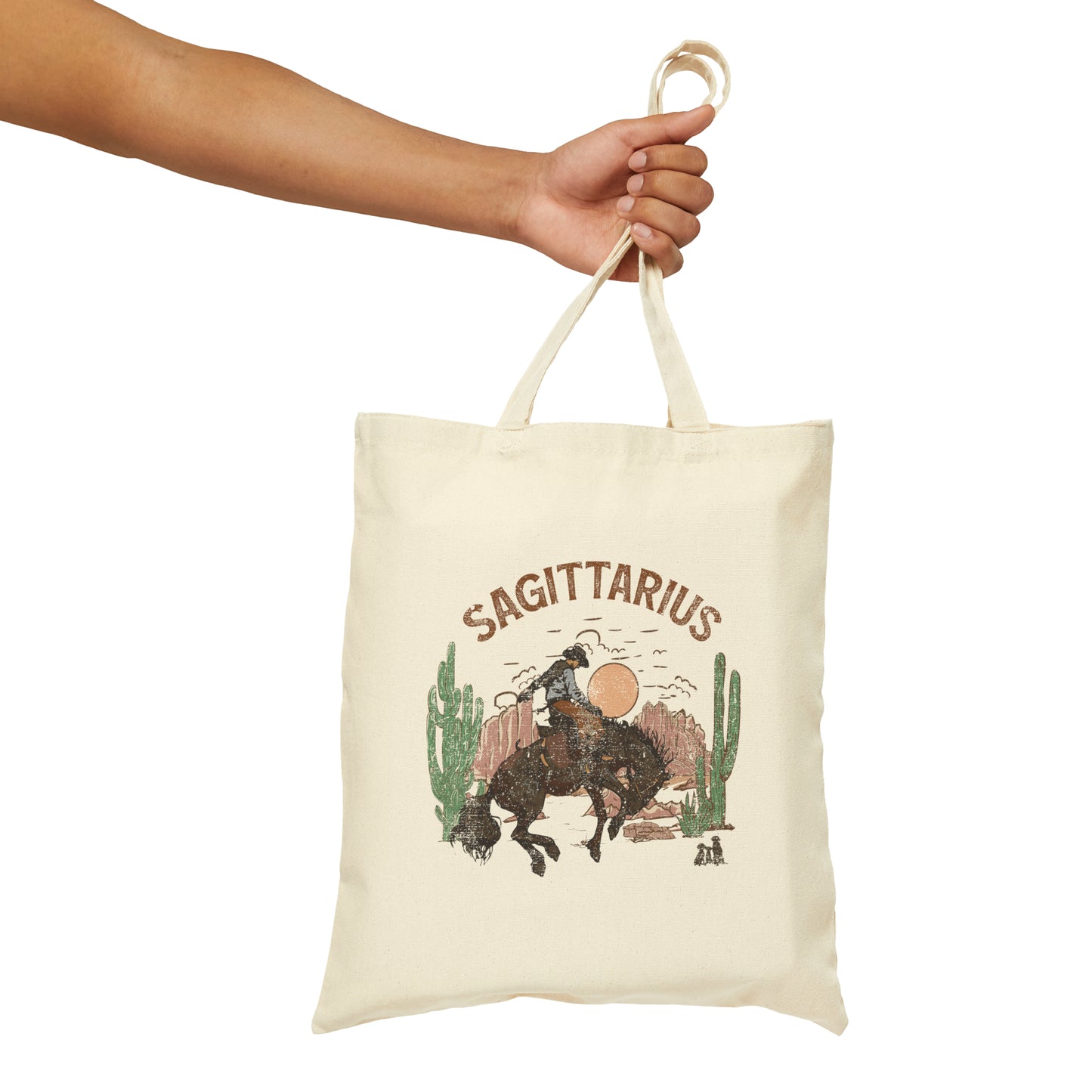 Sagittarius Zodiac Western Tote