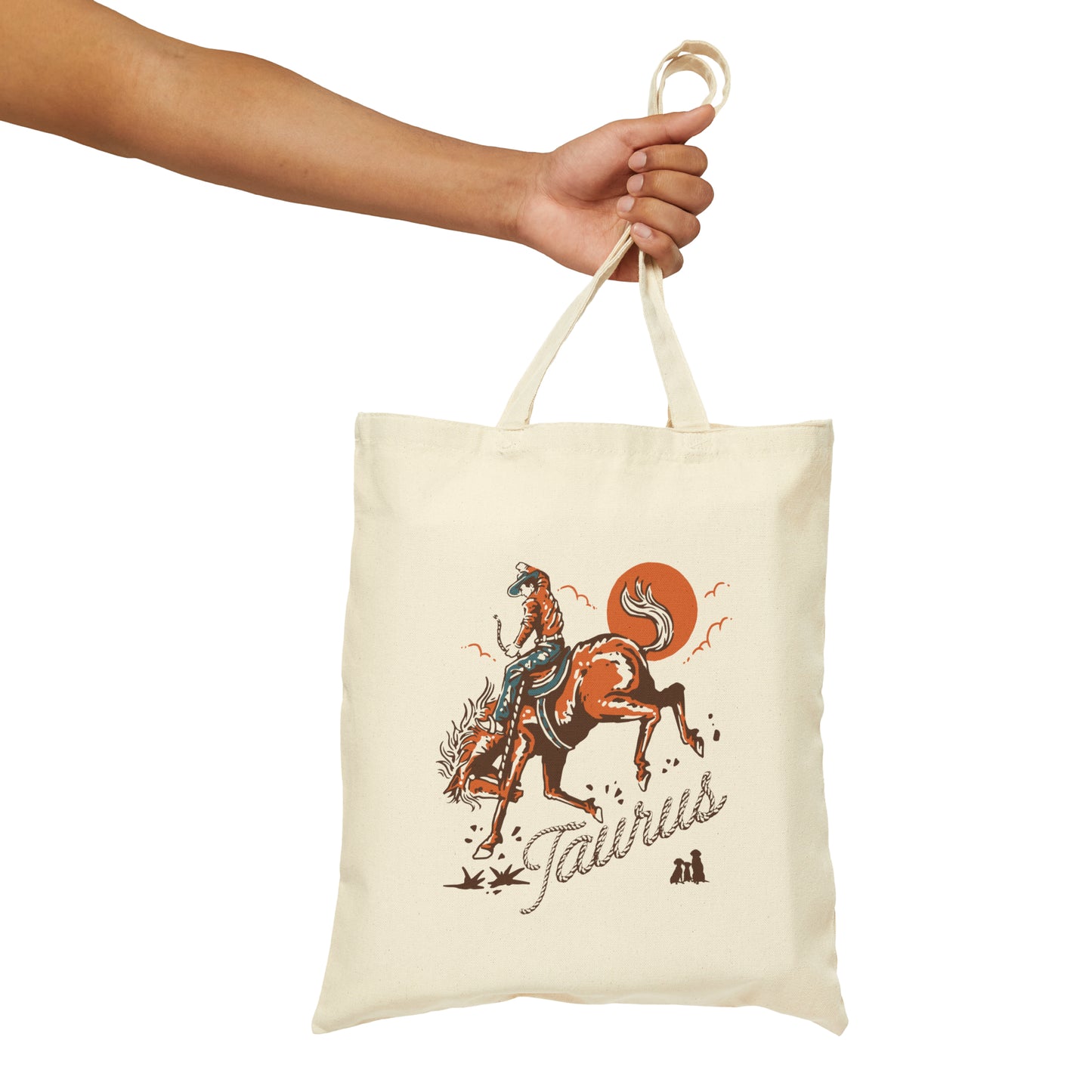 Taurus Zodiac Western Tote
