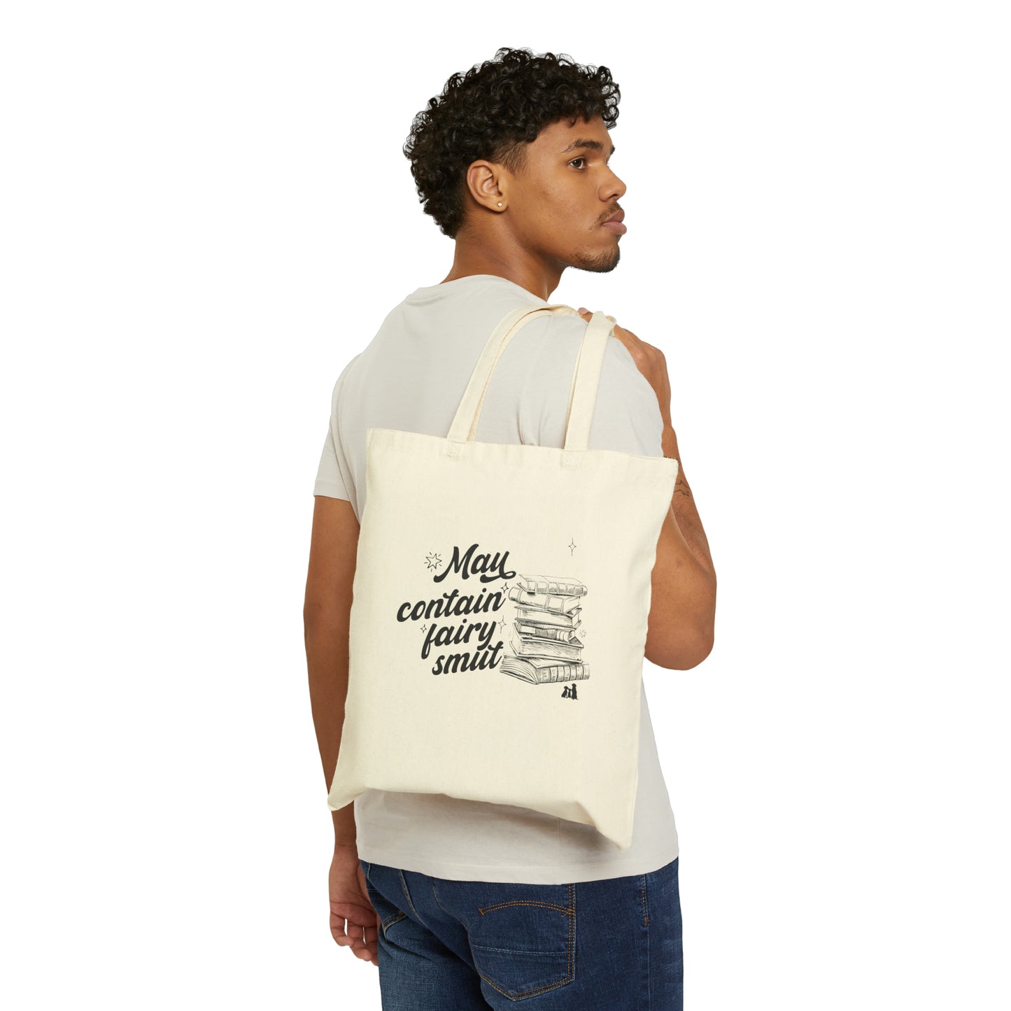 May Contain Fairy Smut Cotton Canvas Tote Bag