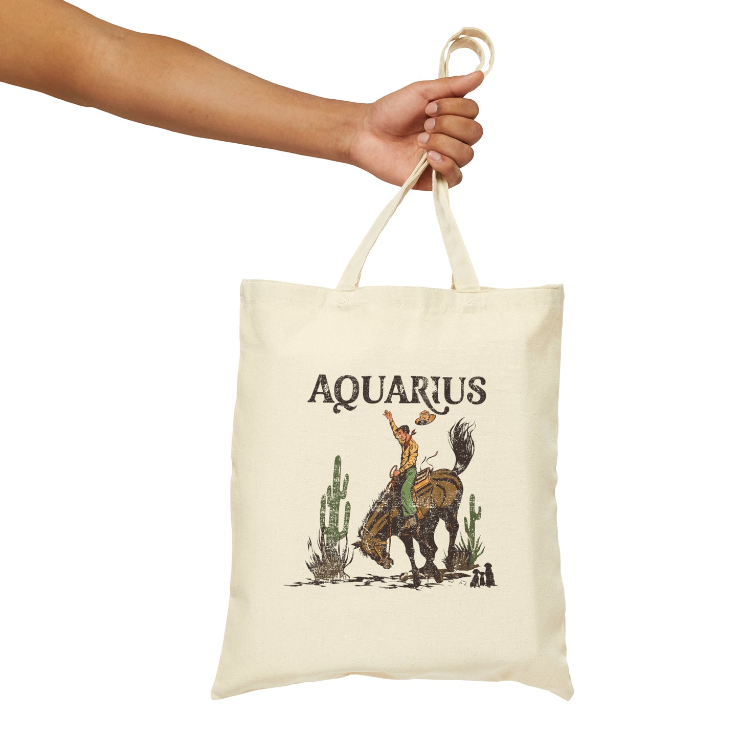 Aquarius Zodiac Tote Bag