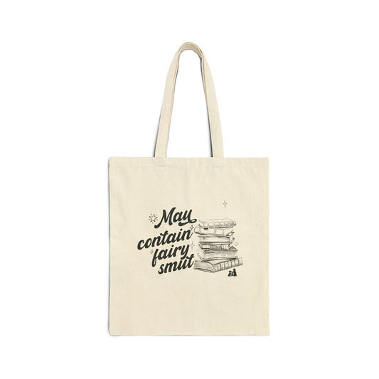 May Contain Fairy Smut Cotton Canvas Tote Bag