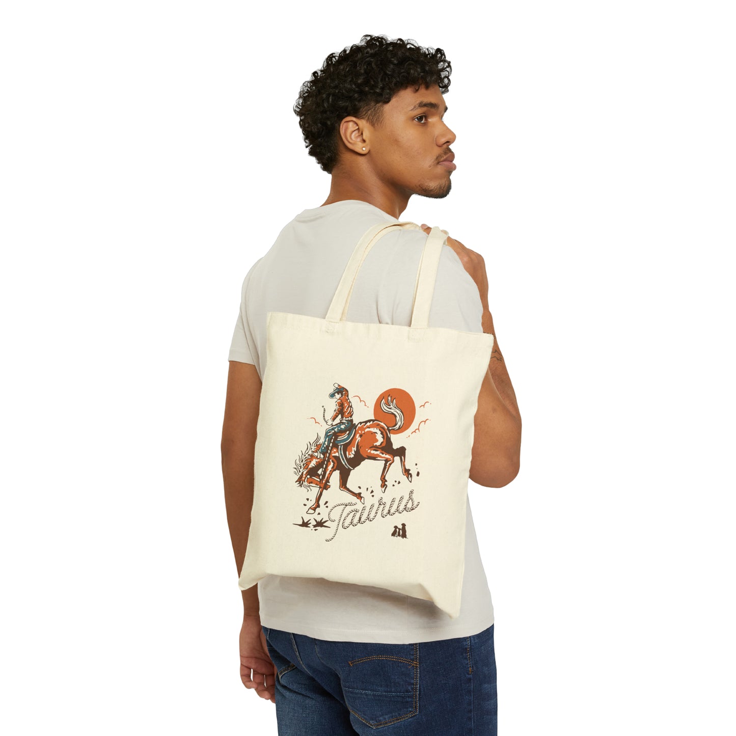 Taurus Zodiac Western Tote