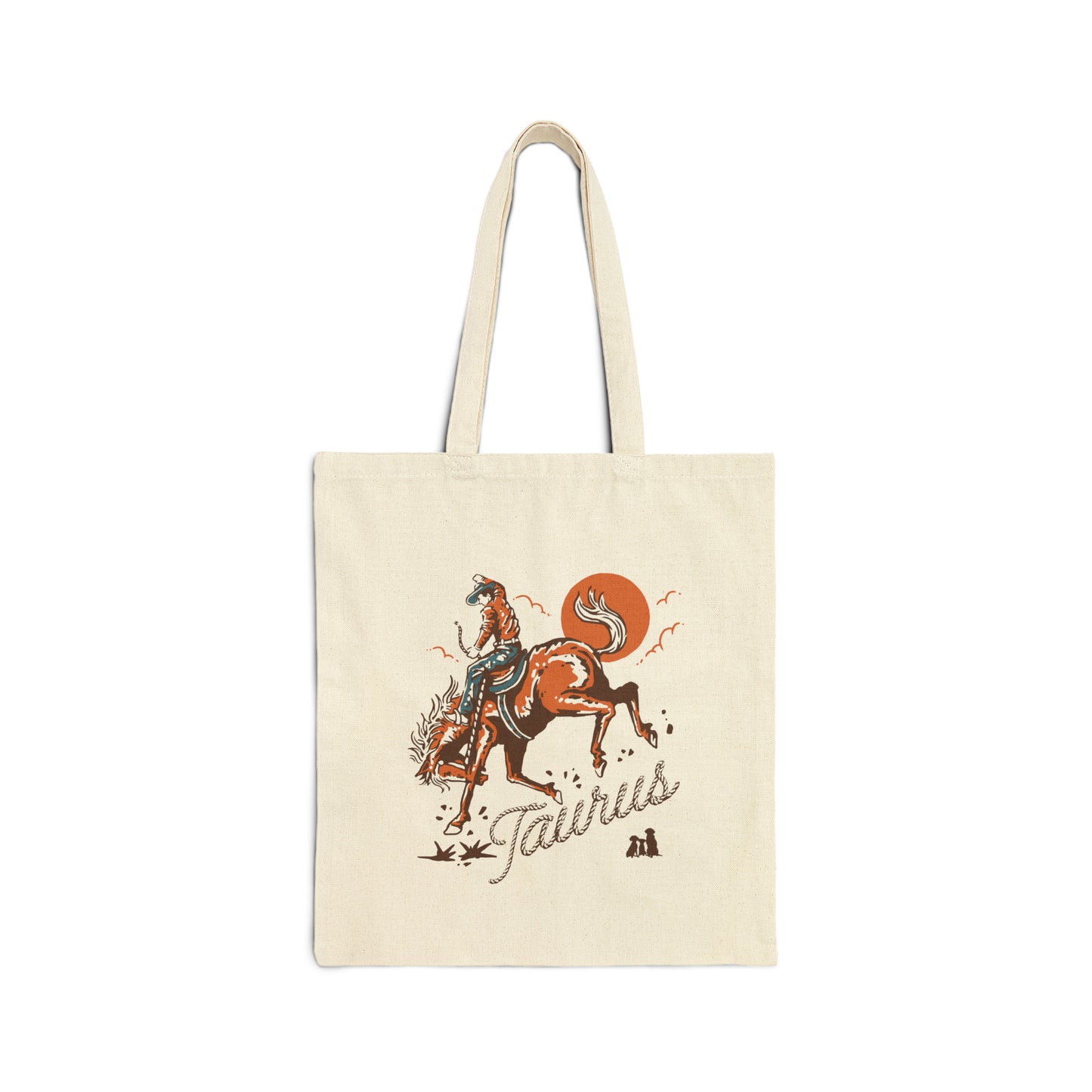Taurus Zodiac Western Tote