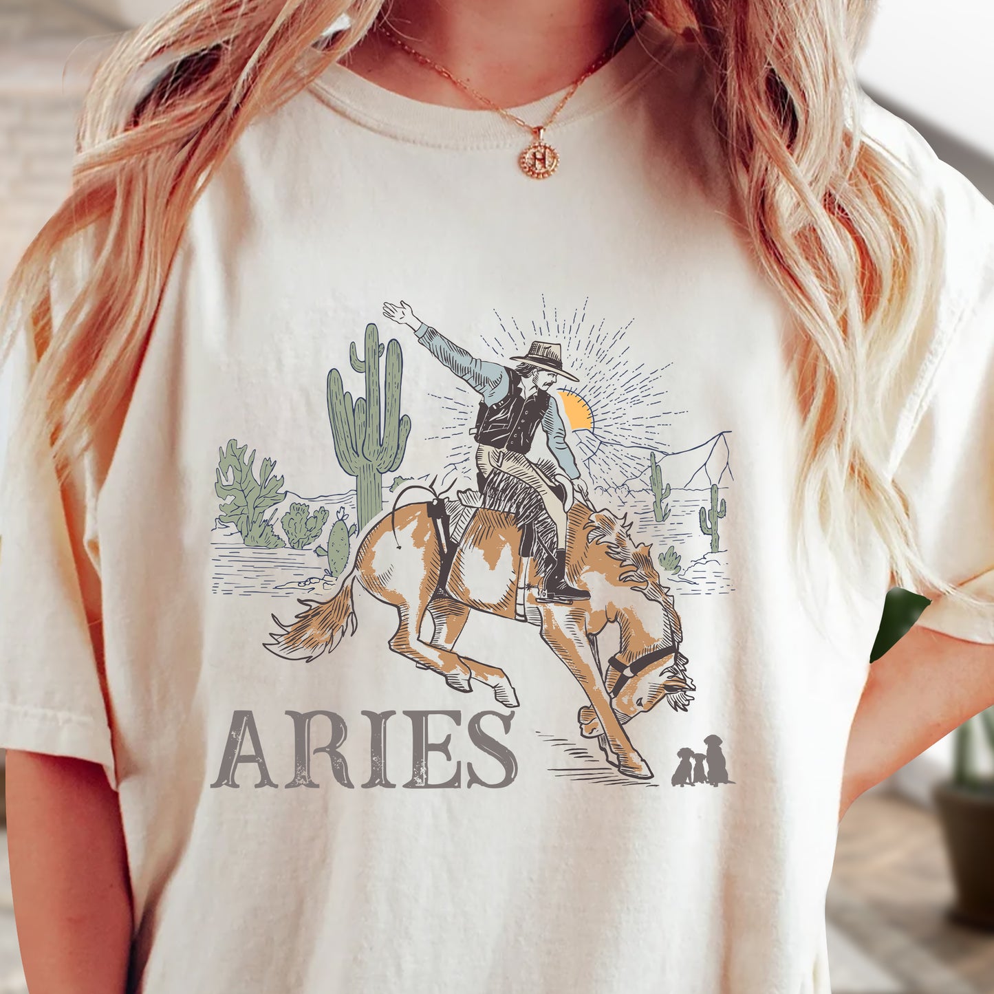 Aries Western Zodiac Shirt