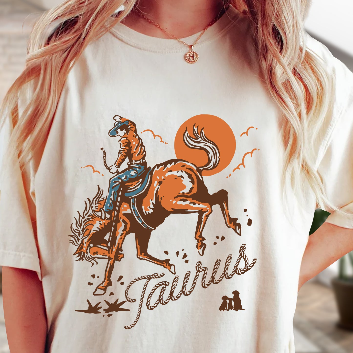 Taurus Zodiac Western Shirt
