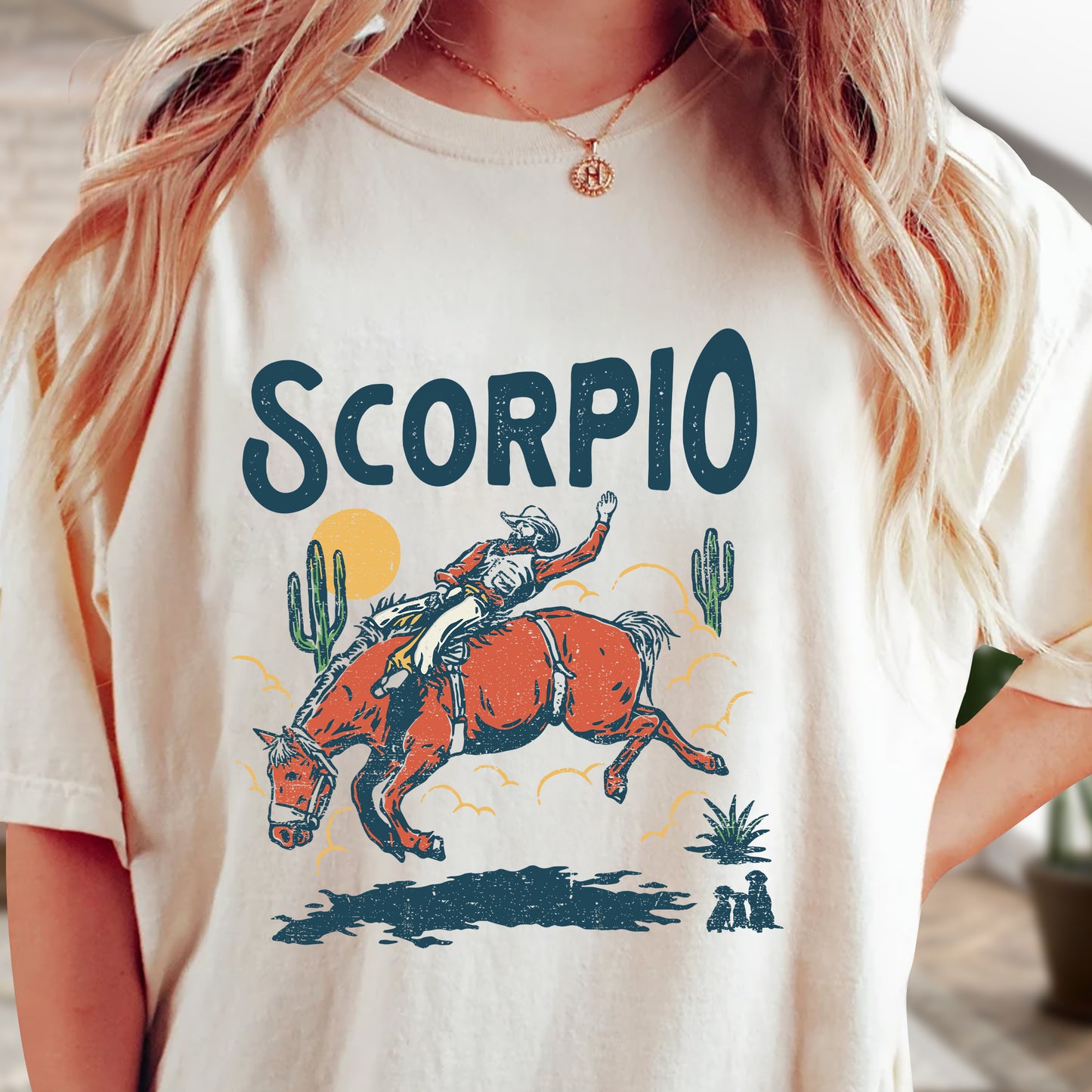 Scorpio Zodiac Western Shirt