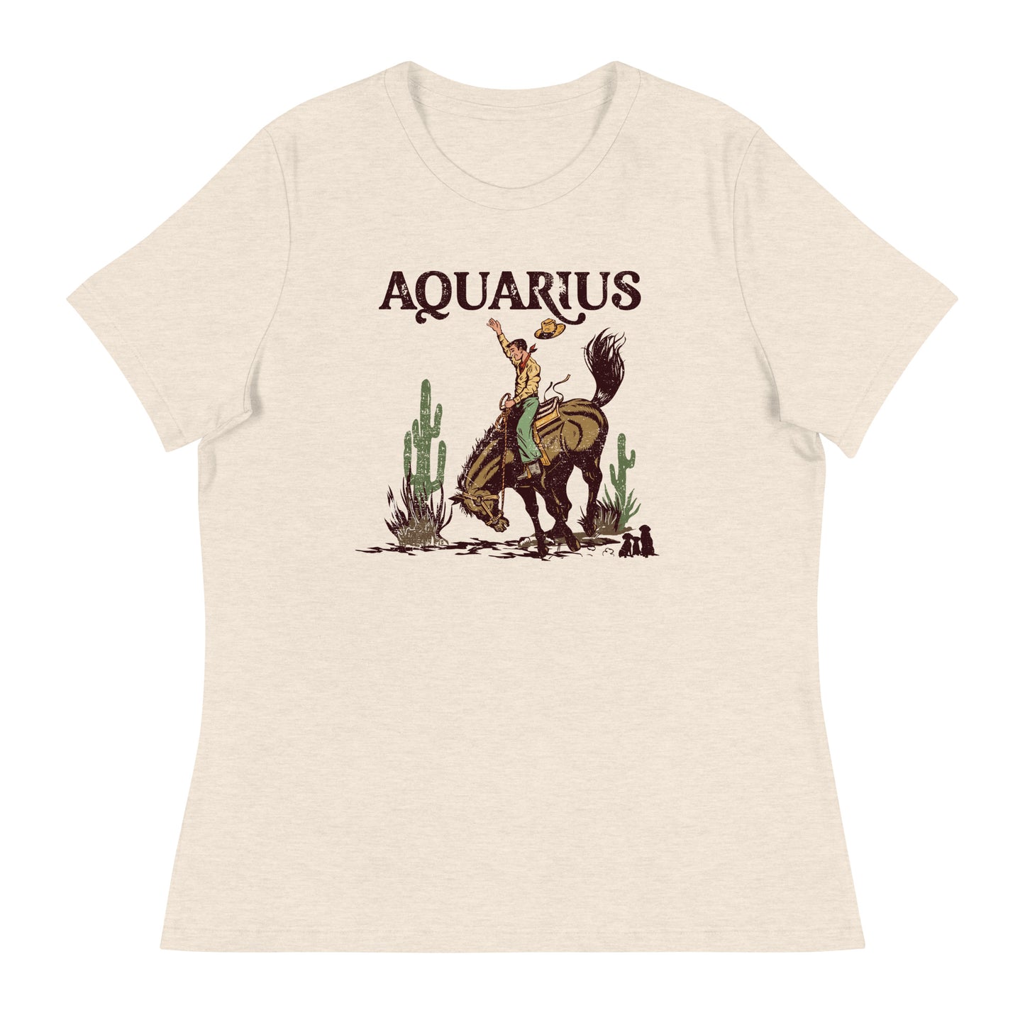 Aquarius Zodiac Western Shirt