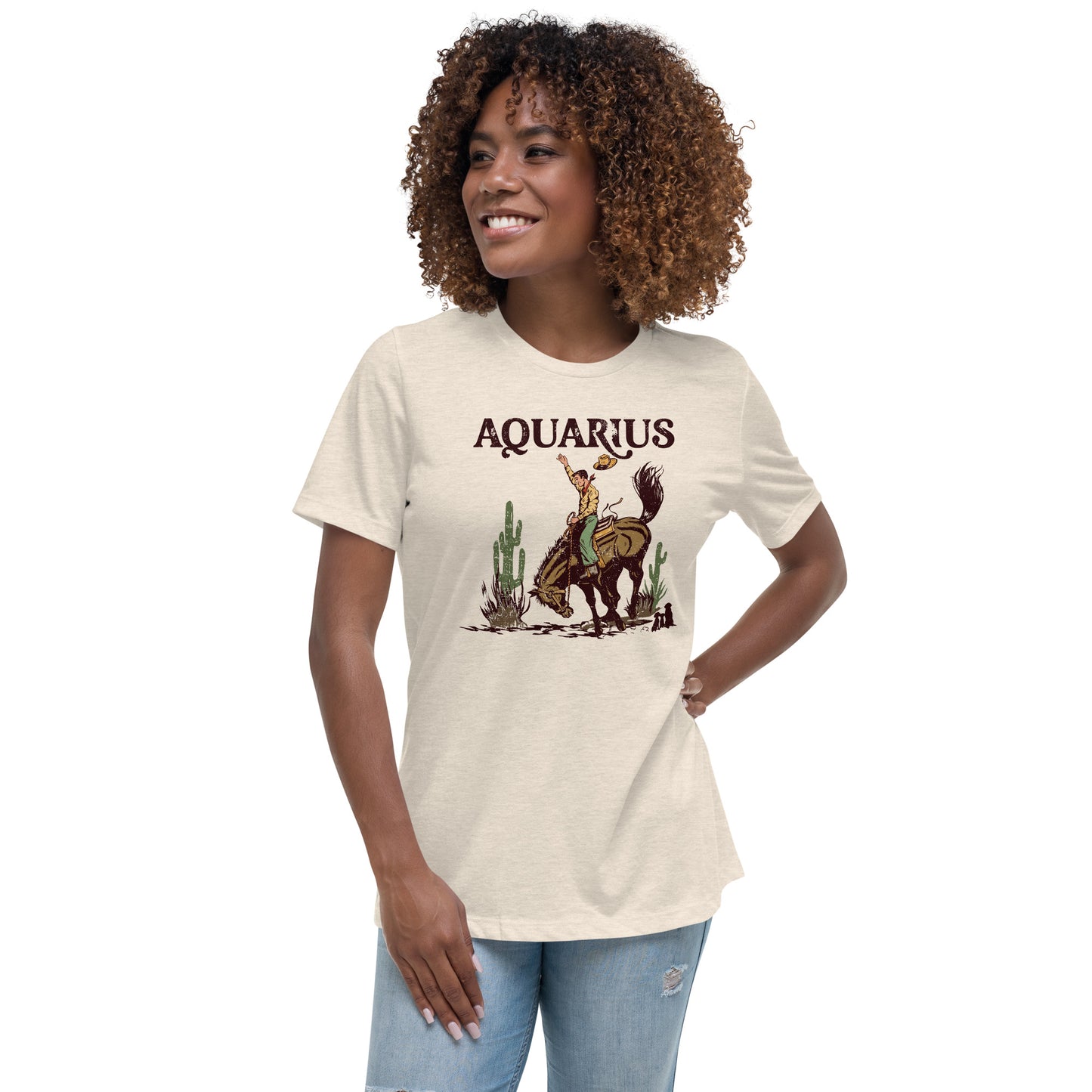 Aquarius Zodiac Western Shirt