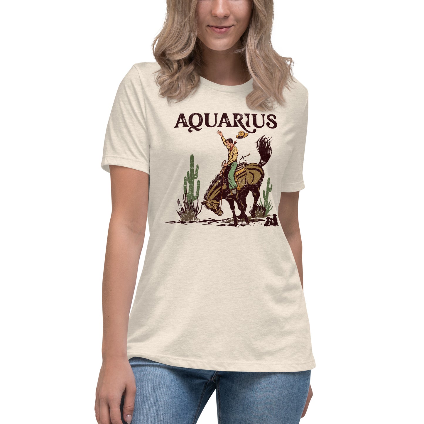 Aquarius Zodiac Western Shirt